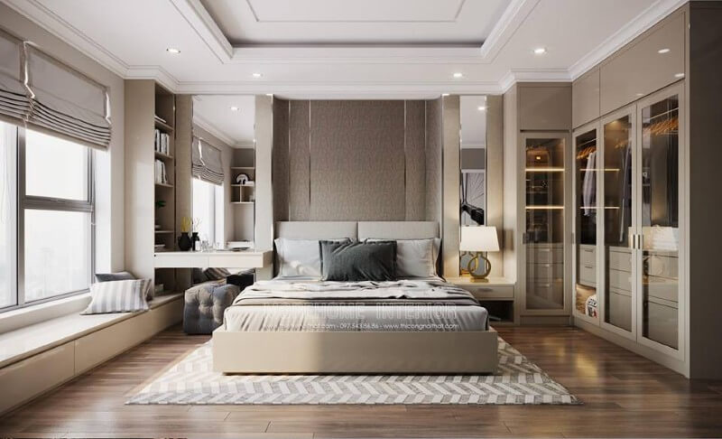 Giường ngủ hiện đại Giường ngủ hiện đại