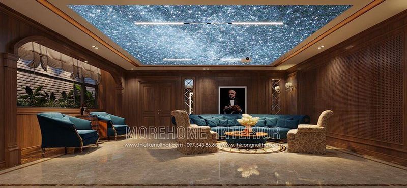 Mẫu thiết kế tầng hầm biệt thự đẹp