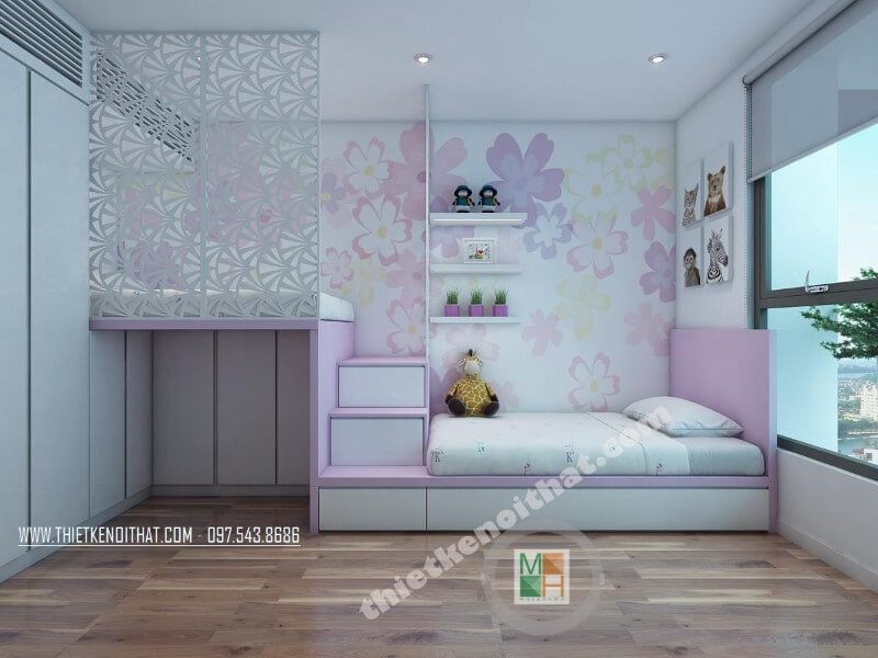 Đối với những căn hộ chung cư nhỏ, sự lựa chọn giường tầng là một giải pháp tốt nhất cho con bạn của bạn.